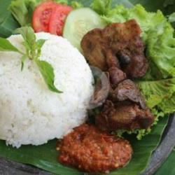 Nasi Penyetan Ati