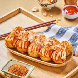 Takoyaki Spicy Floss Keju Isi 10