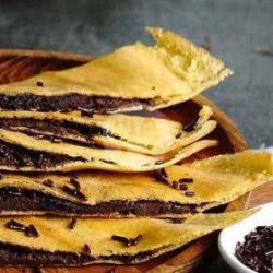 Martabak Tipis Kering Coklat