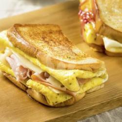 Roti Bakar Telur Keju