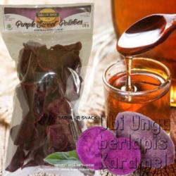 Keripik Ubi Ungu Berlapis Karamel