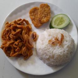 Nasi Usus Bumbu Rujak (gratis Es Teh)