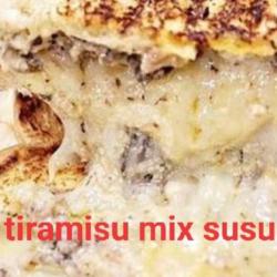 Tiramisu Susu Grentea Coklat