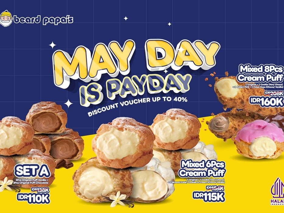 beard papa's, Stasiun Gubeng Baru Surabaya