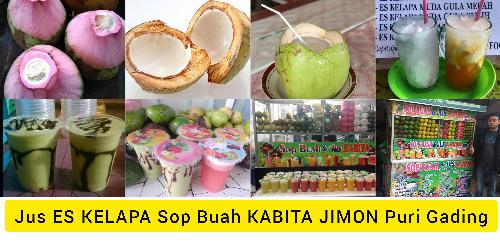 Jus & Es Kelapa KABITA JIMON Puri Gading