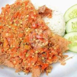 Nasi Dadar Geprek