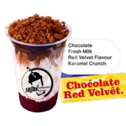 Chocolate Red Velvet Crunch