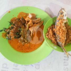 Ikan Kembung Goreng   Sayur Komplit   Sambal Ijo