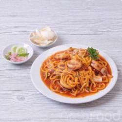 Mie Aceh Tumis Cumi