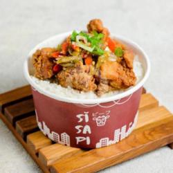 Chicken Karage   Rice