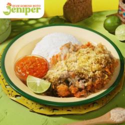 Paket Nasi Ayam Geprek Utuh Soto Koya Limau