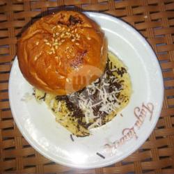 Roti Bakar Bun Keju Coklat