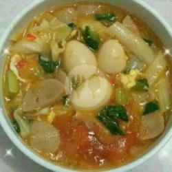 Seblak Spesial Mix Telur   Sosis   Tahu Bakso   Telur Puyuh