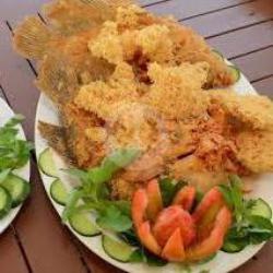 Nasi   Ikan Gurame Goreng Kremes Large