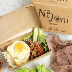 Ricebox Sapi Cabe Garam