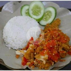 Ayam Geprek Keju Leleh