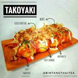 Takoyaki Sosis Keju (isi 8 )