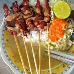 Nasi Gule Sate