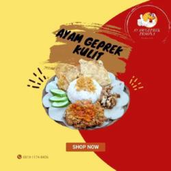 Ayam Geprek Kulit