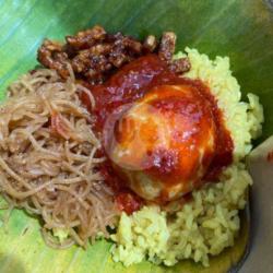 Nasi Kuning - Telur