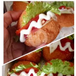 Donat Burger Goreng