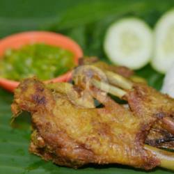 Bebek Goreng Sambel Ijo