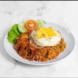 Indomie Ayam Geprek Telur Sambal Ijo