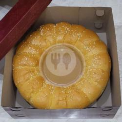 Roti Bulat Cocolan Sarikaya Ori