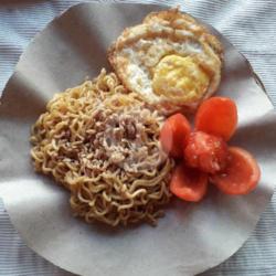 Geprek Indomie Telur Goreng