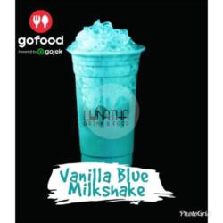 Vanilla Blue Milkshake