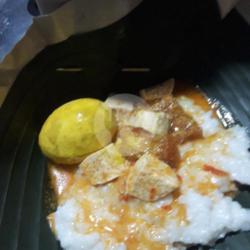 Bubur Sambel Goreng Telur Opor