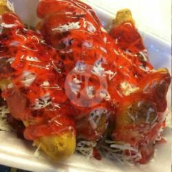 Pisang Keju Strawberry