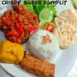 Paket Geprek Crispy Super Kumplit