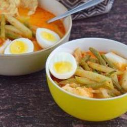 Lontong Sayur   Telur Rebus