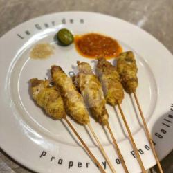 Sate Ayam Telur Gulung Per Tusuk