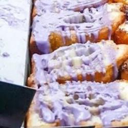 Roti Bakar Pastry Taro