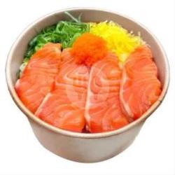 Tobikko Fresh Salmon Don