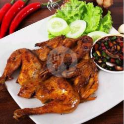 1 Ekor Ayam Kampung Goreng Kremes Free Sate Ampla