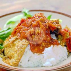 Penyetan Telur Nasi Penyet Telur