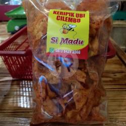 Keripik Ubi Cilembu Rasa Pedas