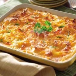 Party Potato Chicken Cheese Brulle (20x20)