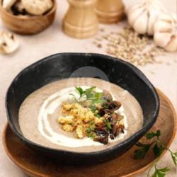 Garlic Mushroom Soup