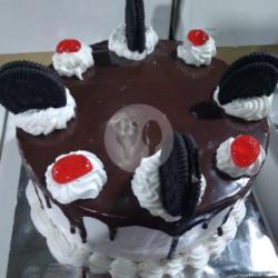 Kue Tar Premium Toping Oreo Uk 15 Free Paket Lengkap