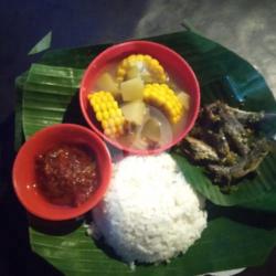 Nasi Ikan Asin   Sayur Asem