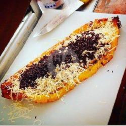 Pisang Penyet Coklat Keju