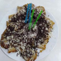 Pisang Geprek Keju Coklat Dan Susu