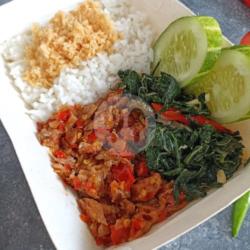 Nasi Oseng Tuna Balado