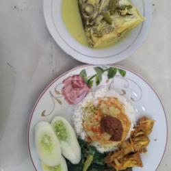 Nasi Kepala Ikan Kakap