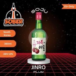 (21 ) Soju Jinro Plum 360ml