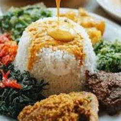 Paket Nasi Padang Ayam   Tahu   Tempe